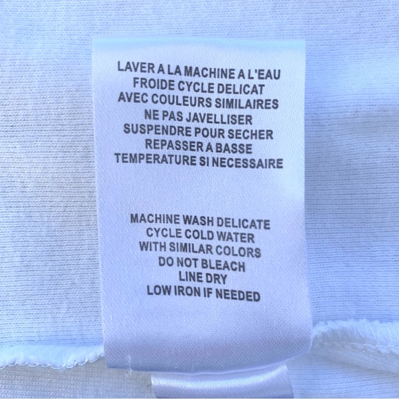 Tribal White Grommet Notch V-Neck Key Hole Knit Tank Top ~ Women’s Large - Picture 6 of 8